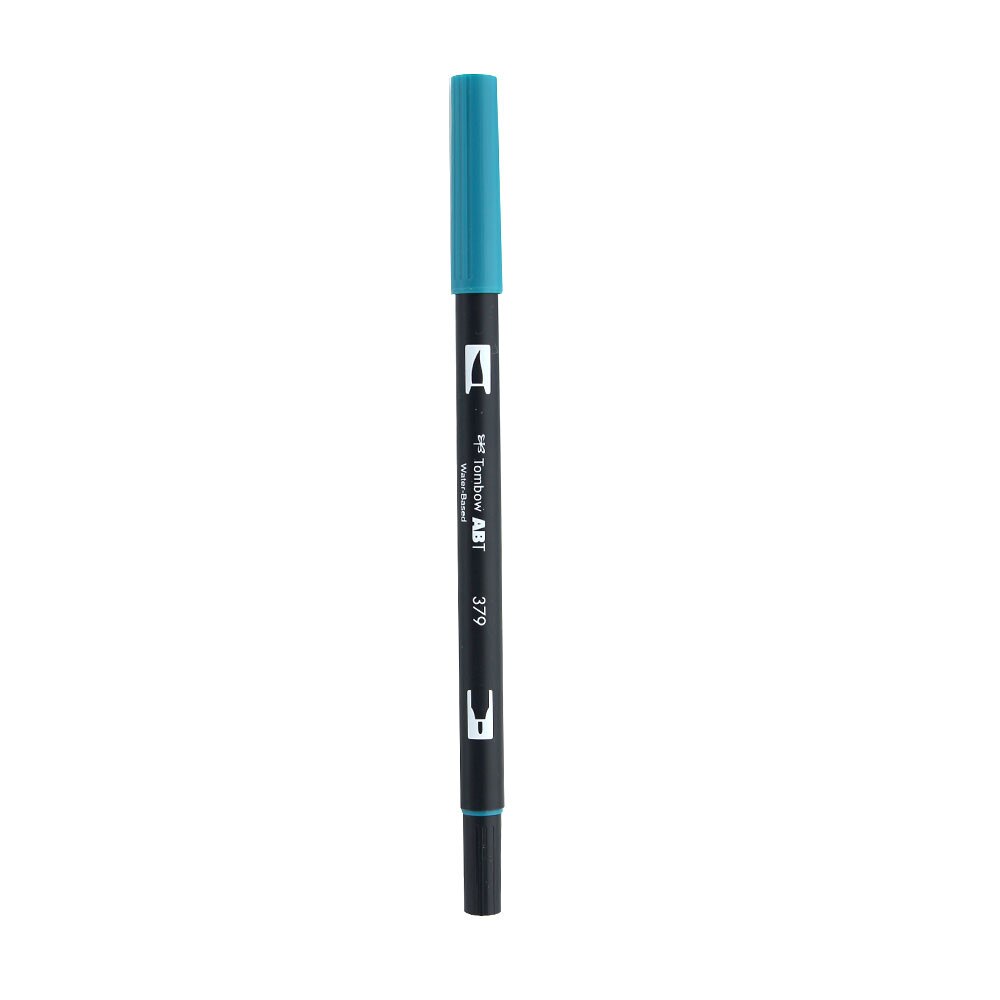 Tombow Dual-Tip Brush Marker Pen – Jade Green